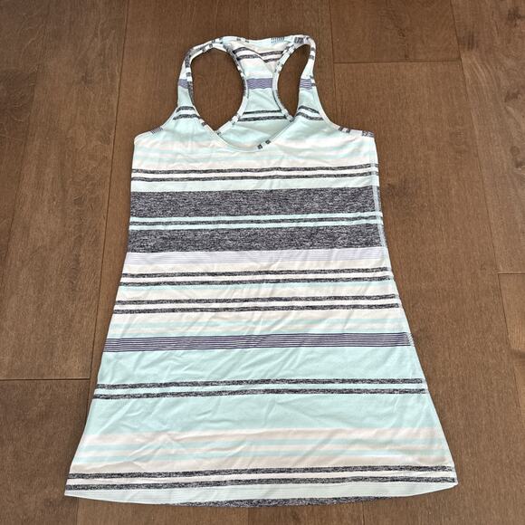 Lululemon Racerback Tank Top Stripe - Picture 1 of 2